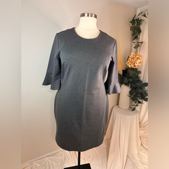 BANANA REPUBLIC Grey‎ Dress Plus Sz 20 NWT - Picture 1 of 15
